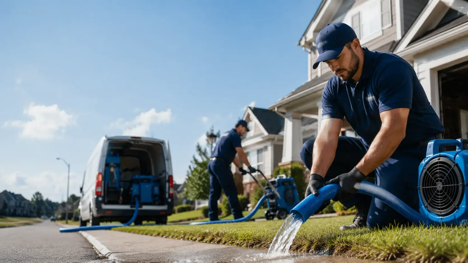 Flood Damage Restoration in Cement City, MI